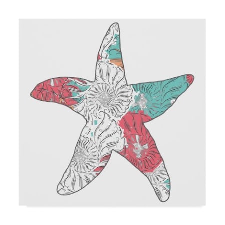Lightboxjournal 'Texture Starfish' Canvas Art,18x18